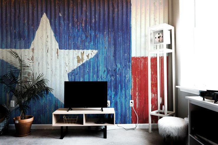 Texas Painted Barn Wall Mural-Arts-Eazywallz