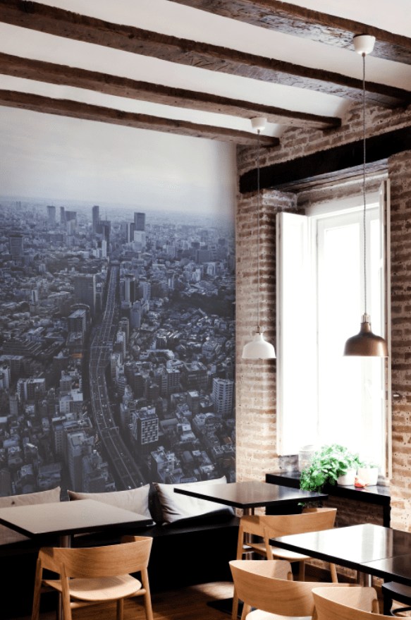 Tokyo City View Wall Mural-Cityscapes-Eazywallz