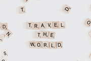 Travel the World Wall Mural-Words,Featured Category of the Month-Eazywallz