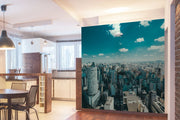 Urban Cityscape Wall Mural-Cityscapes-Eazywallz