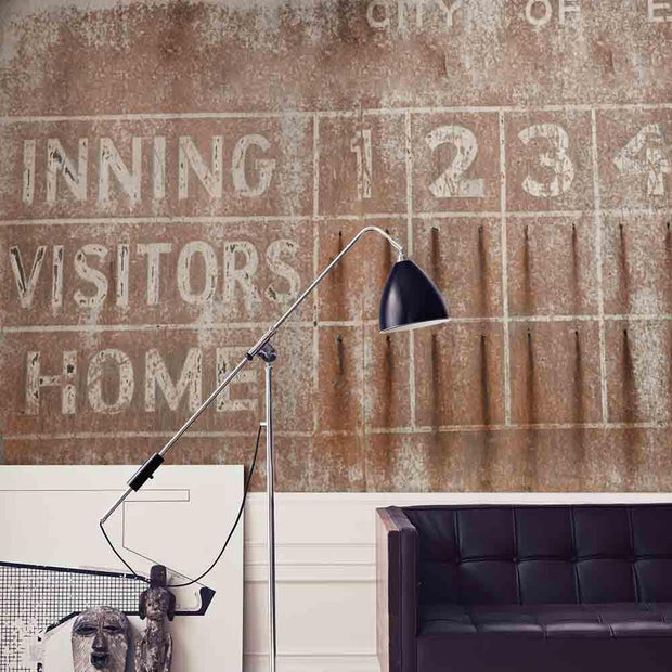 Vintage Baseball Scoreboard Wall Mural-Sports-Eazywallz