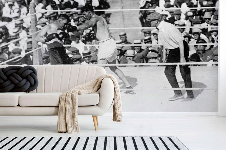 Vintage Dempsey Boxing Wall Mural-Sports-Eazywallz