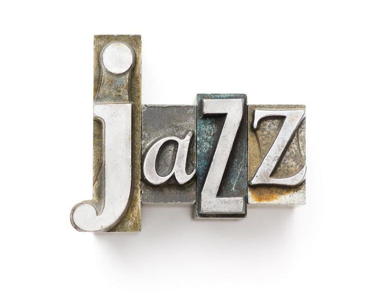 Vintage jazz word Wall Mural-Arts,Macro,Vintage,Words-Eazywallz