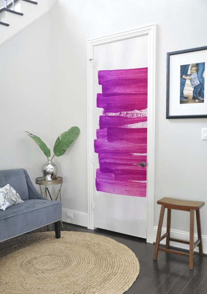 Water Colour Door Mural-Arts-Eazywallz